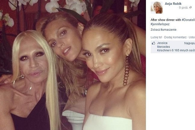 To Donatella Versace i Jennifer Lopez! Zazdrościcie? ;)...