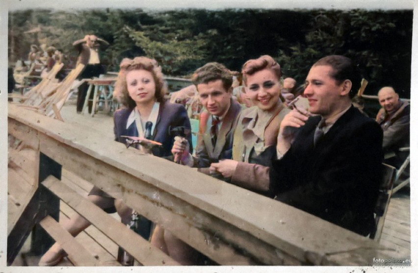 Niemieckie Schreiberhau i mieszkańcy jak z filmu, czyli Szklarska Poręba w latach 40- tych. Zobacz pokolorowane przez nas zdjęcia