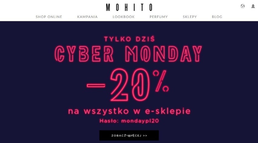 Mohito Cyber Monday 2017
