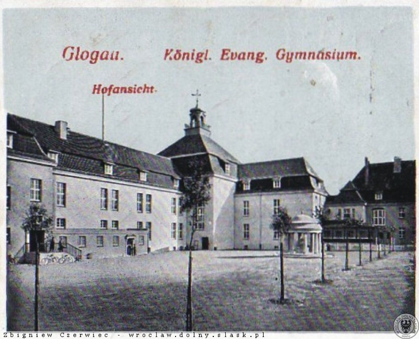 Gimnazjum w Głogowie rok 1917.
