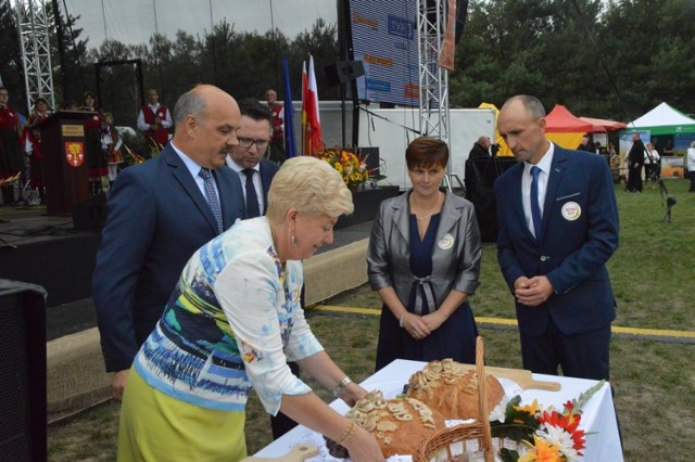 Dożynki Powiatu Poddębickiego w Wartkowicach