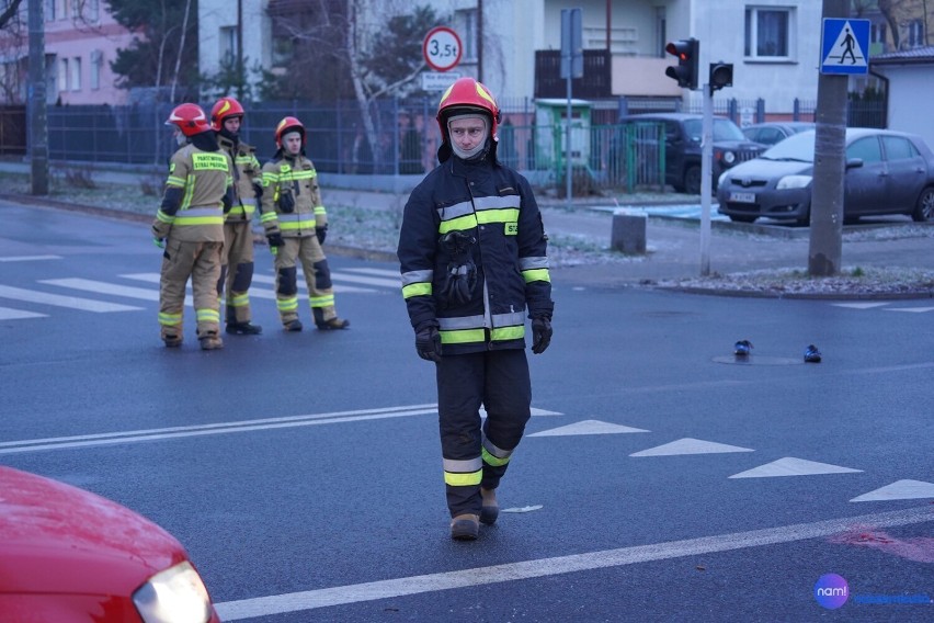 Wypadek na Kaliskiej we Włocławku