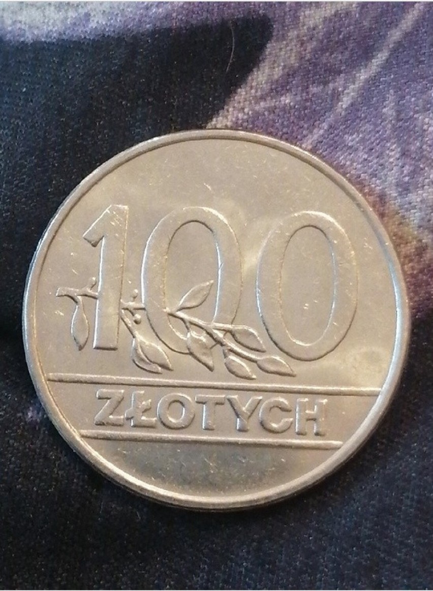 Moneta: 100 złotych...