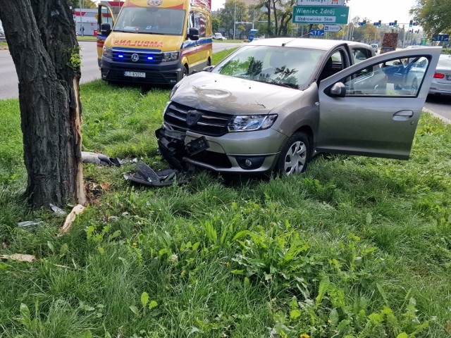 Wypadek na ulicy Toruńskiej we Włocławku