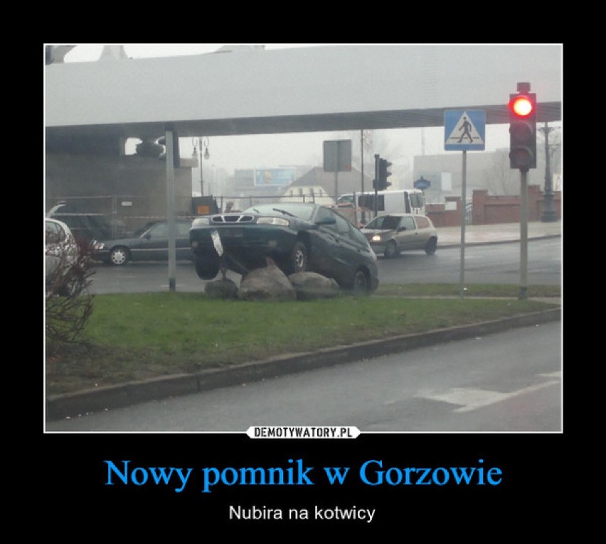 Co internautów śmieszy w Gorzowie? Zobaczcie. Kilka obrazków...