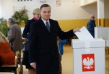 Prezydent Andrzej Duda zagłosował w Krakowie [ZDJĘCIA]