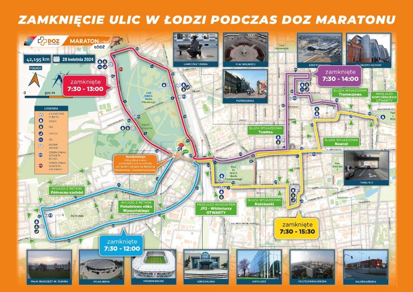 Sukcesy i emocje na DOZ Maraton Łódź 2024. Znani pierwsi zwycięzcy i plan na niedziele 