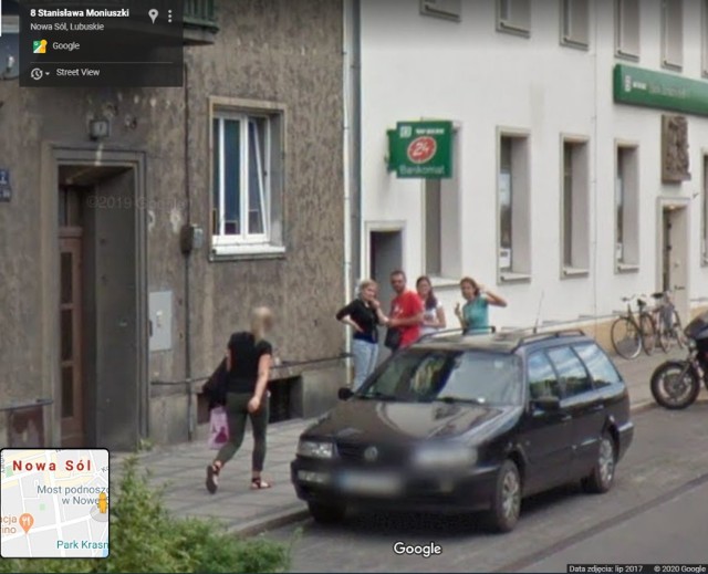 Zobacz kogo uchwyciły kamery Google Street View w Nowej Soli w latach 2012, 2014 i 2017 r.