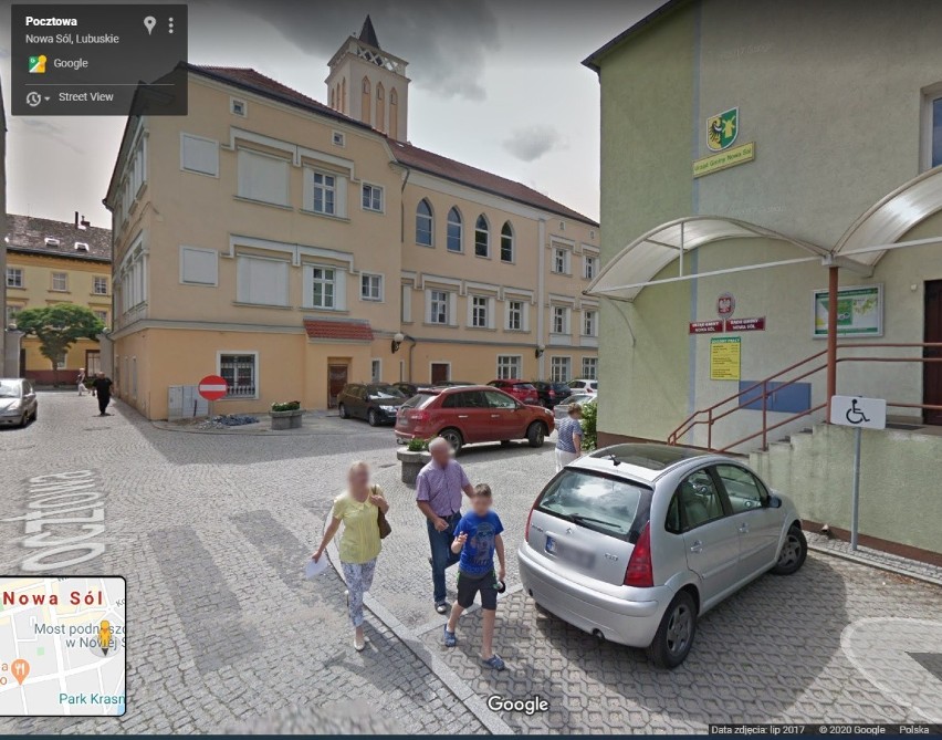 Zobacz kogo uchwyciły kamery Google Street View w Nowej Soli...