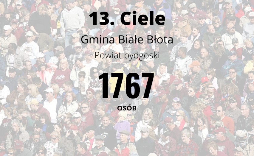 Kujawsko-Pomorskie. Takie są największe wsie w powiecie bydgoskim. Tutaj mieszka najwięcej osób