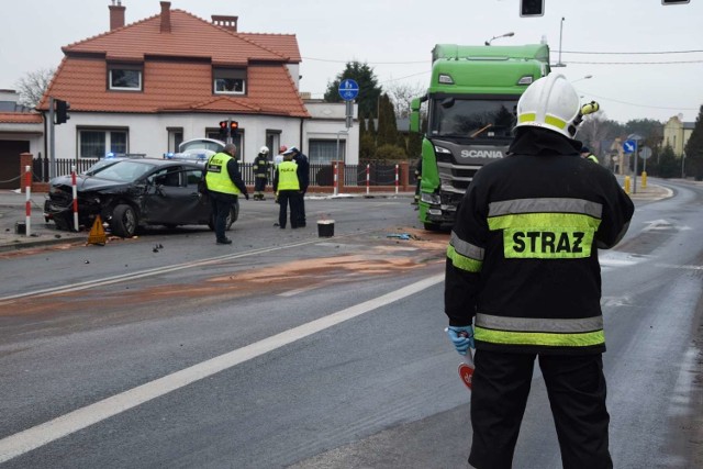 Do wypadku doszło na trasie 196 w Skokach