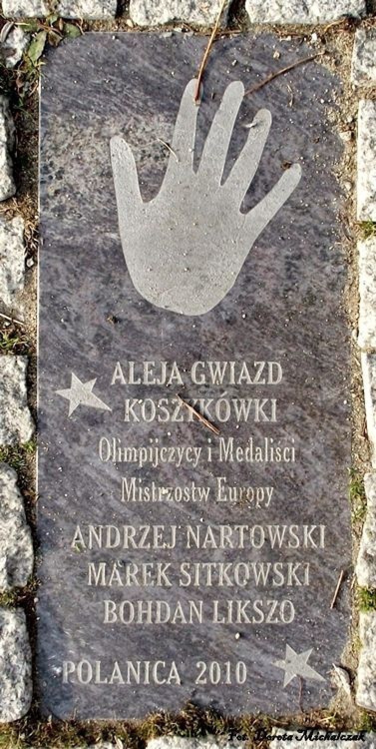 Aleja Gwiazd Koszykówki - Polanica Zdrój