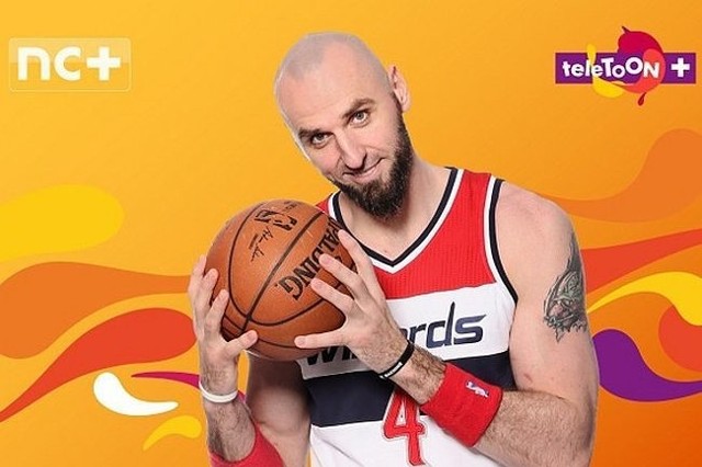 Marcin Gortat w „teleTOON+ Sport 3” (fot. materiały prasowe)