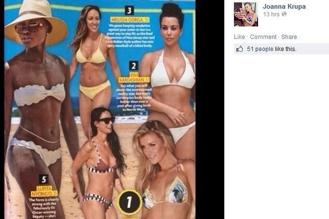 Joanna Krupa na pierwszym miejscu w rankingu najlepszych...