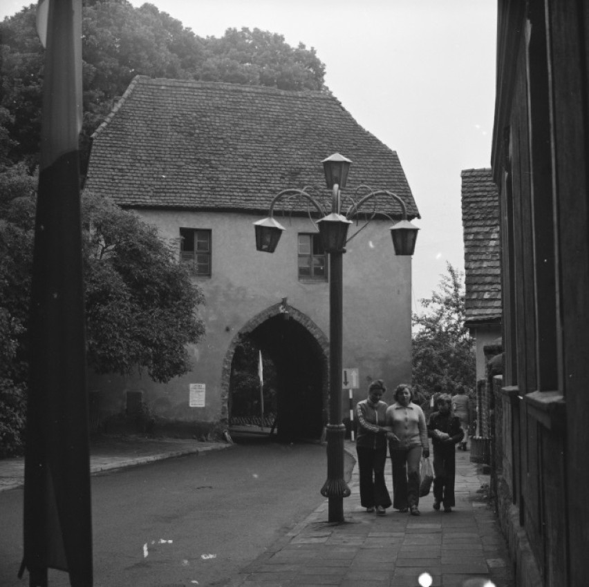 Łagów na archiwalnych zdjęciach z 1977 roku