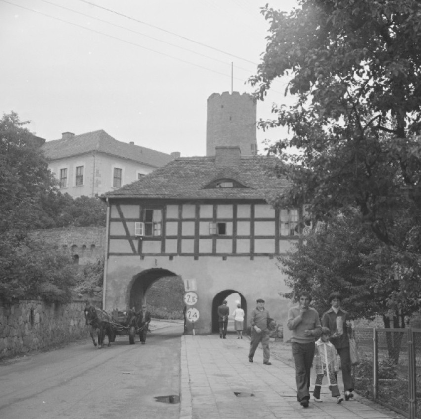 Łagów na archiwalnych zdjęciach z 1977 roku