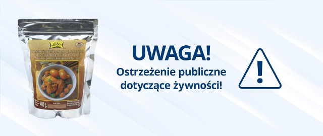 Wycofanie jednej partii Chińskiej Przyprawy Pięć Smaków 400 g LOBO ze względu na wykrycie tlenku etylenu