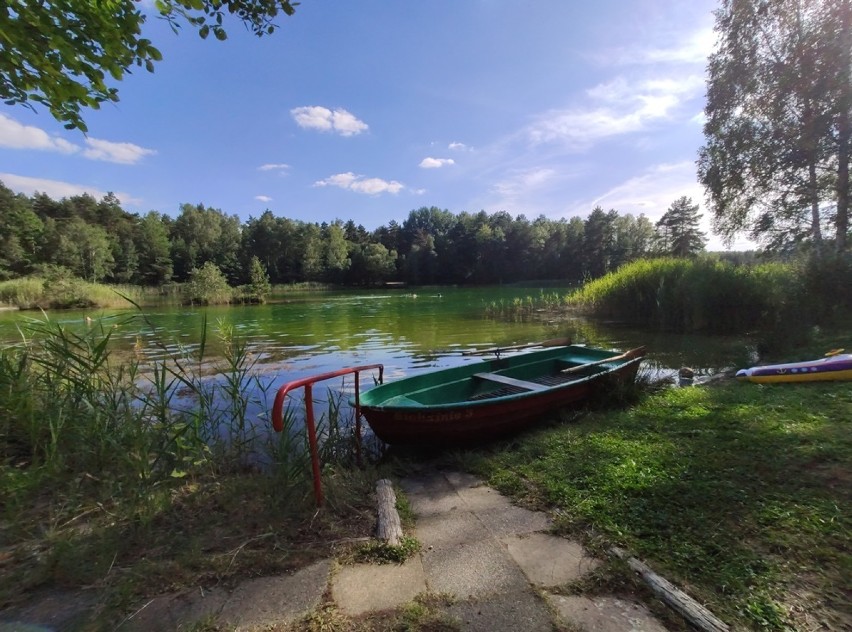 Turkusowa woda i plaża w sercu lasu tylko 20 km od Zgorzelca. Idealny cel rowerowej wycieczki i letniego odpoczynku