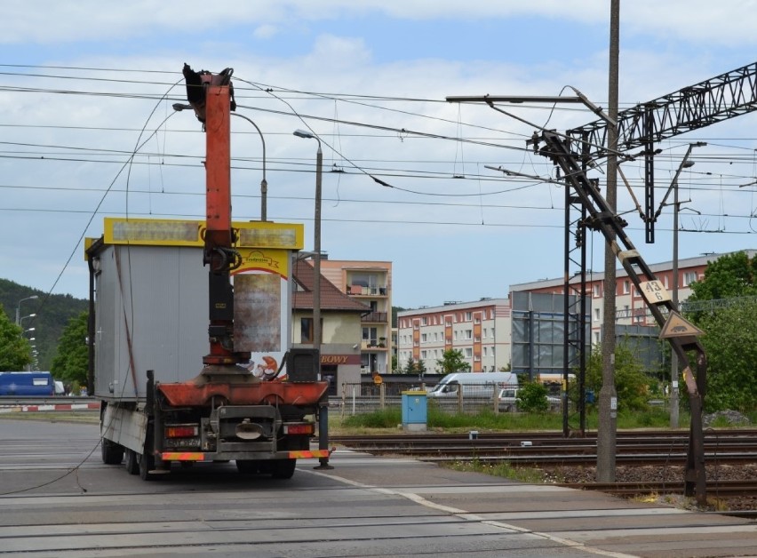 Zerwana trakcja kolejowa w Wejherowie