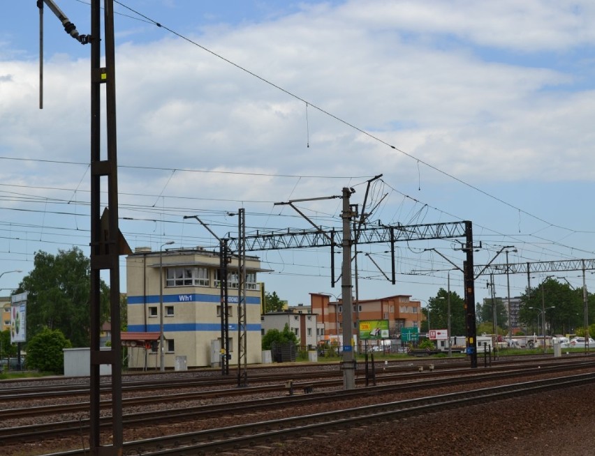 Zerwana trakcja kolejowa w Wejherowie