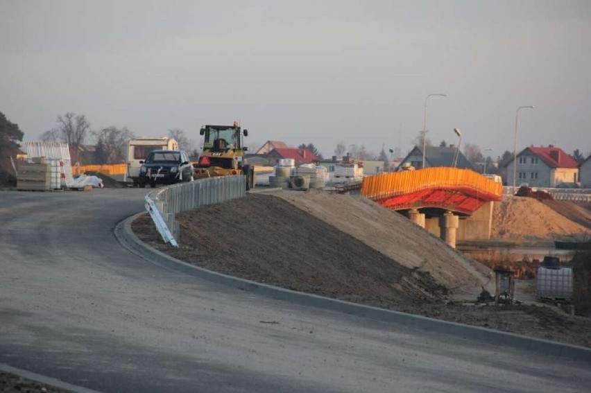 Zdjęcia z budowy poprzednich docinków obwodnicy Wągrowca