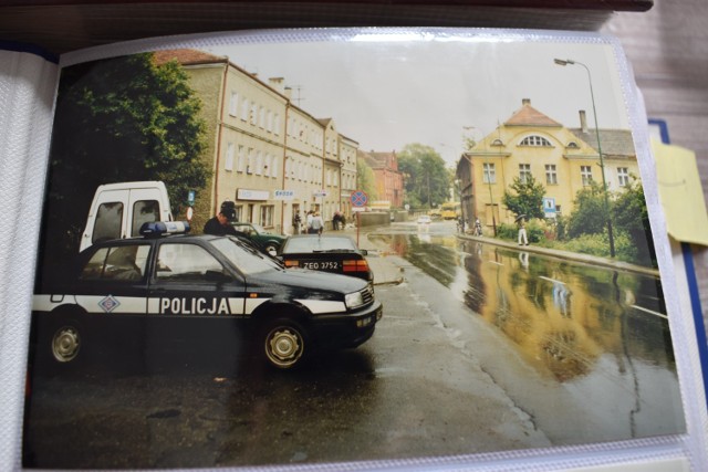Powódź 1997 w Krośnie Odrzańskim - zdjęcia Stanisława Straszkiewicza.