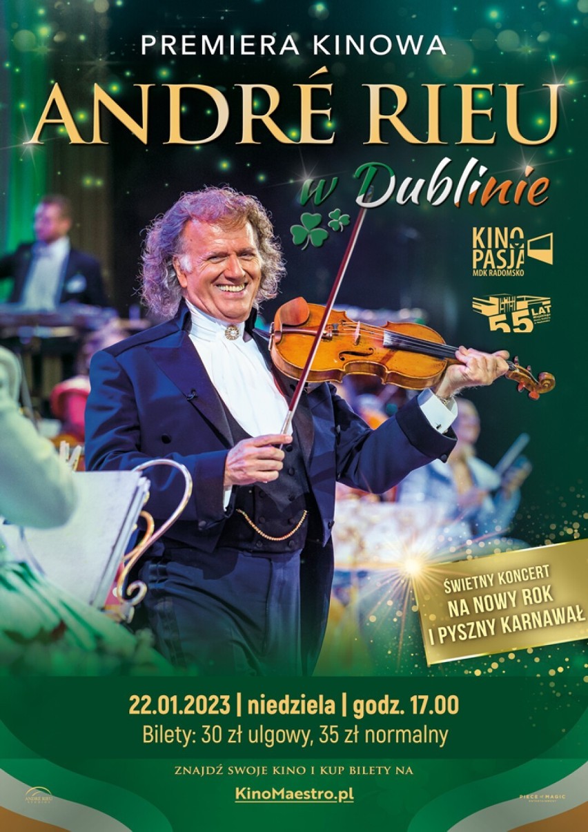 Retransmisja Koncertu Andre Rieu w Dublinie...