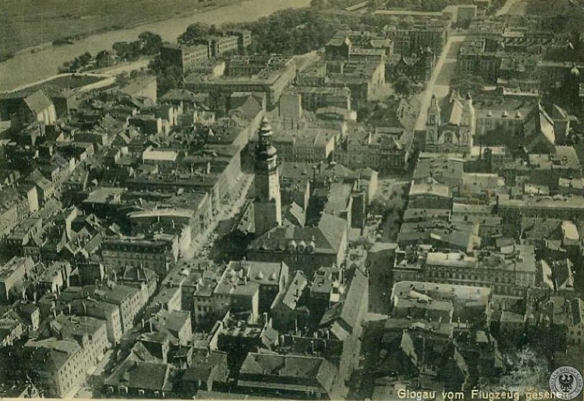Stare Miasto z lotu ptaka. 1930-44