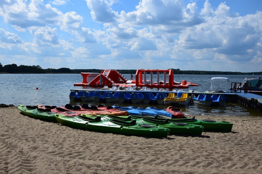 Plaża w Pszczewie to doprawdy europejski standard.