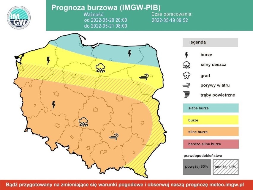 IMGW ostrzega: zmienna pogoda w weekend. Będą opady deszczu,...