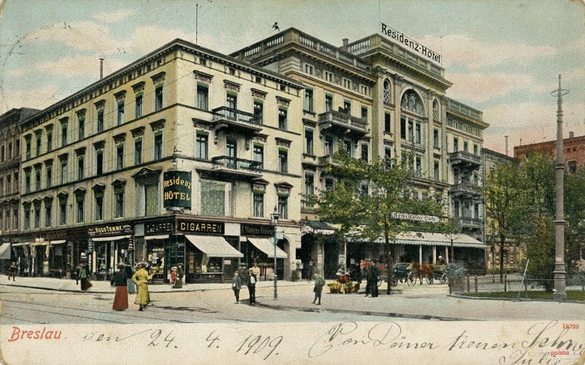 Lata 1900-1909 , Hotel Residenz. pl. Kościuszki

ZOBACZCIE...
