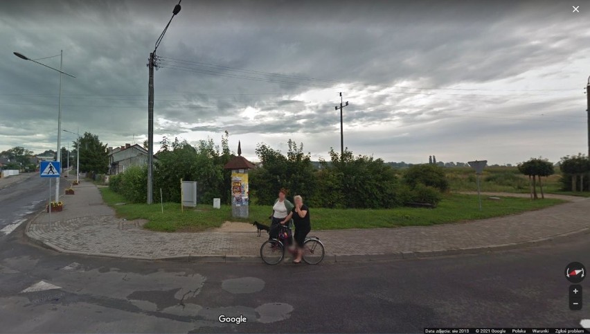 Radziejowianie w Google Street View