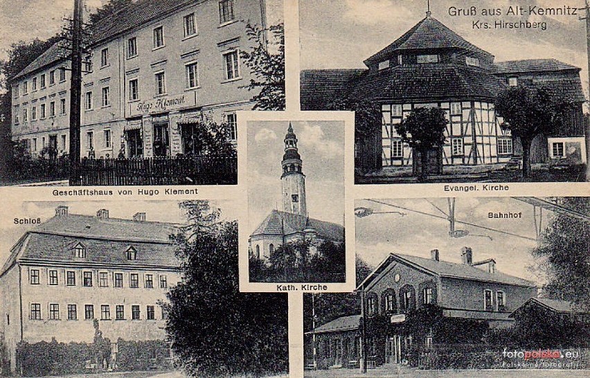 Altkemnitz, czyli obecna Stara Kamienica. Zobacz jak wieś wyglądała przed laty