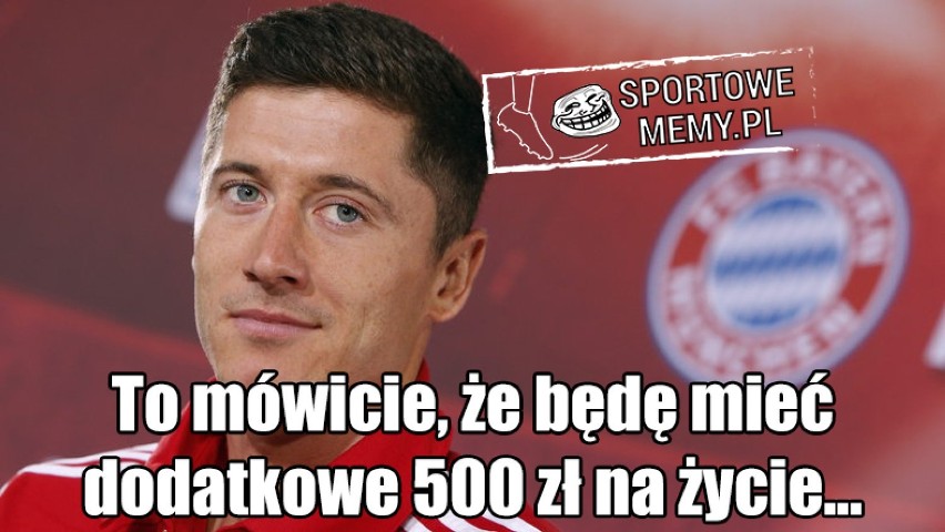 Robert Lewandowski, memy. Internet komentuje gola Lewego i...