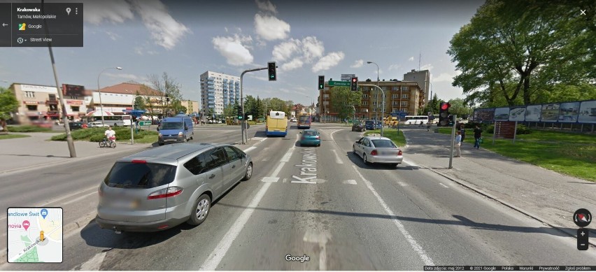 Tak wygląda Tarnów na mapach Google Street View z różnych...