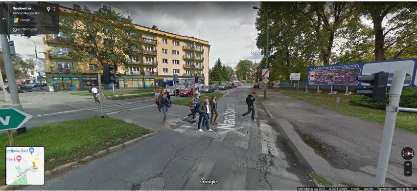 Tak wygląda Tarnów na mapach Google Street View z różnych...