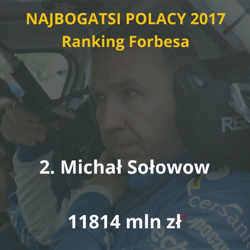 Najbogatsi Polacy 2017. Ranking "Forbesa" [TOP 10]