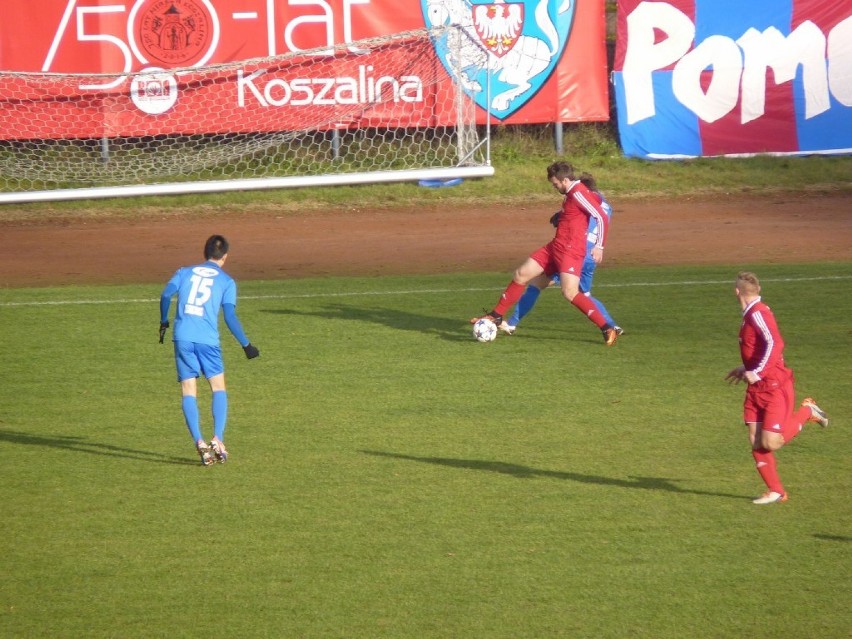 Gwardia Koszalin ograła na swoim boisku Pogoń Lębork aż 5:0
