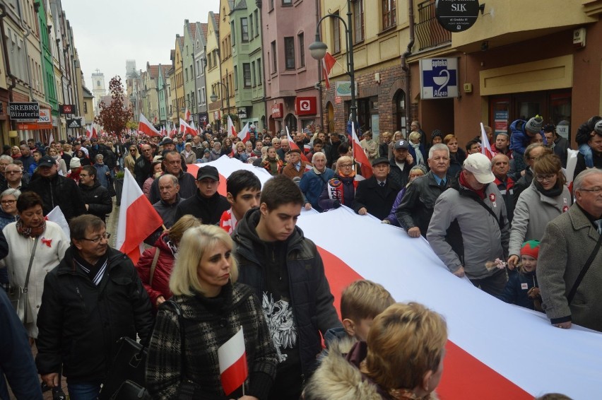 Marsz Niepodległości w Głogowie - 2018