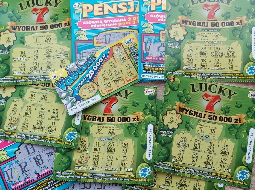 Główna wygrana w zdrapce w grach Lotto padła w Ostromecku niedaleko Bydgoszczy