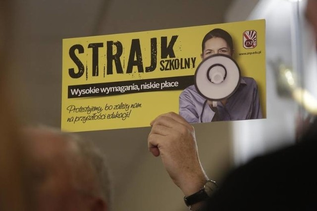 Strajk w szkołach rozpocznie się 15 października