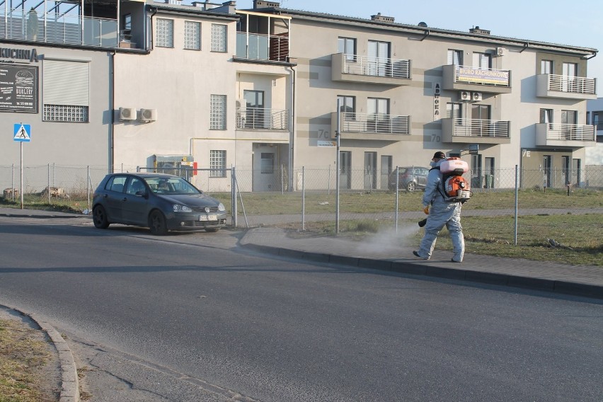 W poniedziałki i piątki będzie prowadzona dezynfekcja...