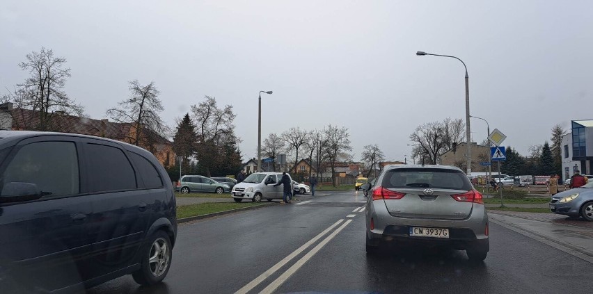 Wypadek na Polnej we Włocławku