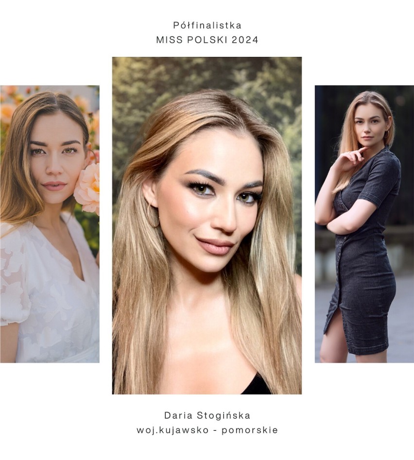 Daria Stogińska z Janikowa w półfinale Miss Polski 2024