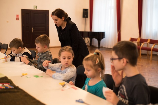 W zajęciach w bibliotece uczestniczyły dzieci z powiatu brodnickiego