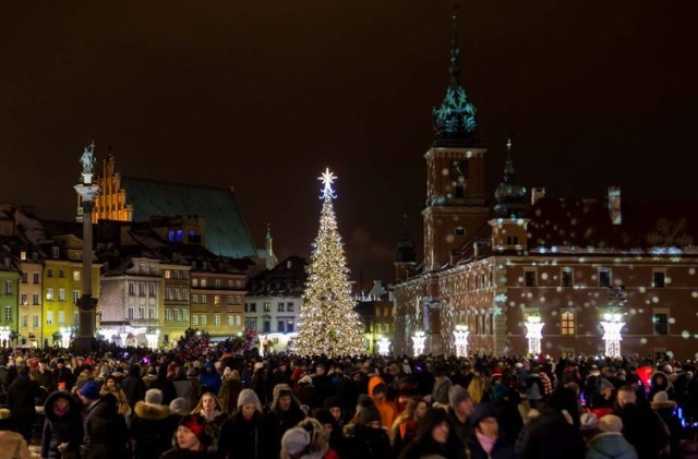 Świąteczna iluminacja Warszawa 2018. Lampki rozbłysną 8 grudnia