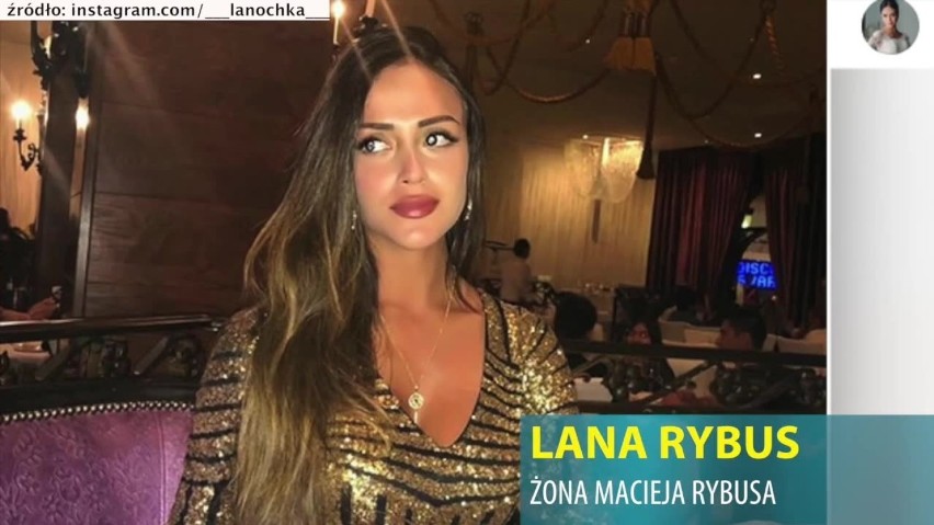 Lana Rybus - żona Macieja Rybusa