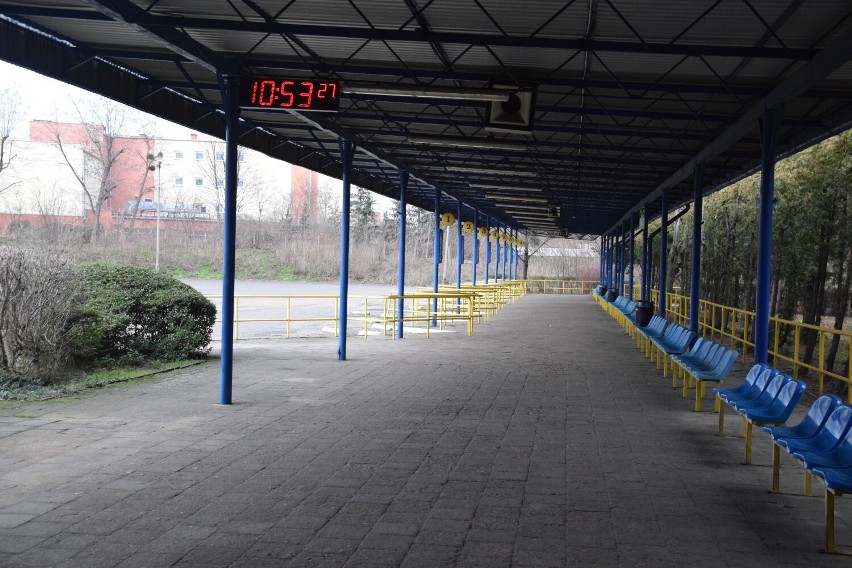 Dworzec autobusowy w Śremie.