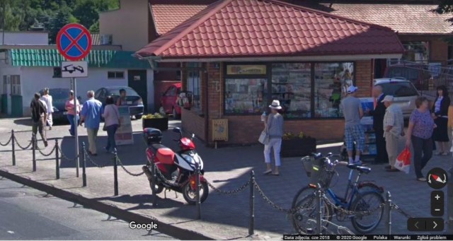 Przyłapani przez Google Street View na ulicach Sępólna Krajeńskiego