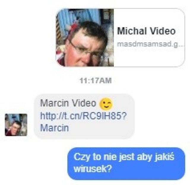 Wirus rozsiewany na Facebooku atakuje przez Messengera